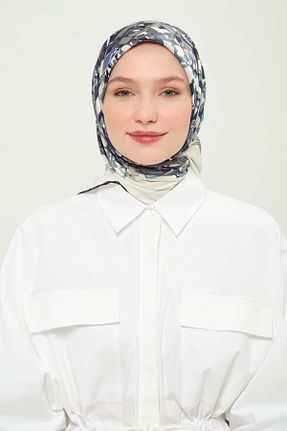 روسری رنگی پلی استر Madame Polo - کد 924331545