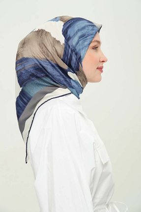 روسری رنگی پلی استر Madame Polo - کد 924331952