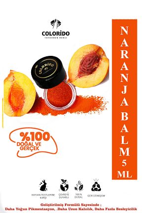 رژ لب نارنجی متالیک Colorido Kozmetik - کد 893354382