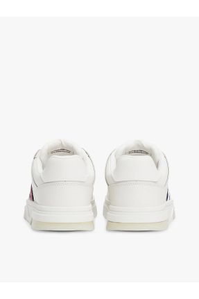 کفش اسنیکر نباتی مردانه چرم اصل Tommy Hilfiger - کد 900513622