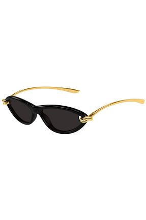 عینک آفتابی مشکی زنانه 56 Bottega Veneta - کد 925922819