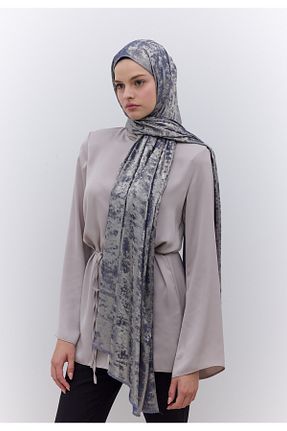 شال سرمه ای مردانه پلی استر Fresh - کد 852122935