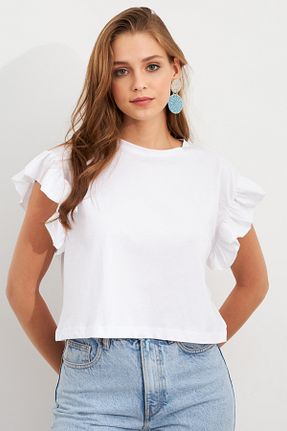 تیشرت سفید زنانه رگولار Cool & Sexy - کد 925937270
