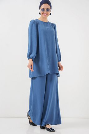 ست بالاتنه و پائین تنه حجاب سرمه ای زنانه رگولار Bigdart - کد 925929868