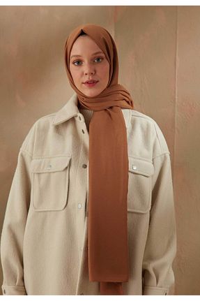 شال قهوه ای زنانه ویسکون Fresh - کد 811127182