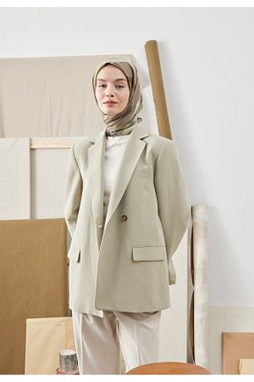 روسری خاکی پلی استر Fresh - کد 690705162