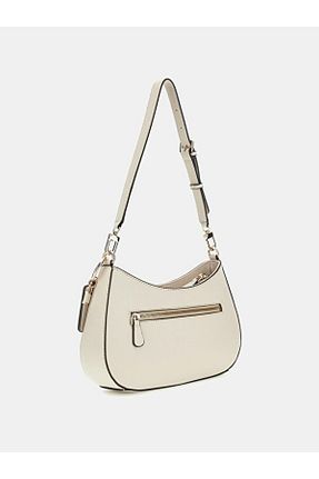 کیف دوشی سفید زنانه پلی اورتان Guess - کد 921543070