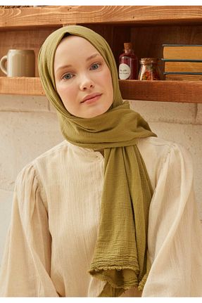 شال خاکی زنانه Fresh - کد 811125608