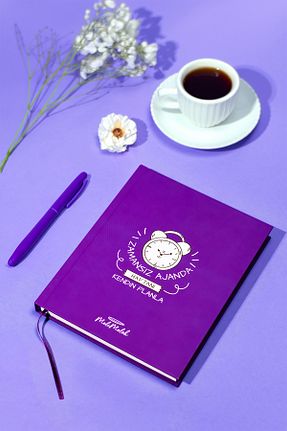 سر رسید بنفش ساده Meli Melek - کد 925286828