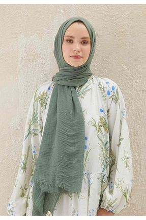 شال سبز زنانه پنبه ای Fresh - کد 760096379