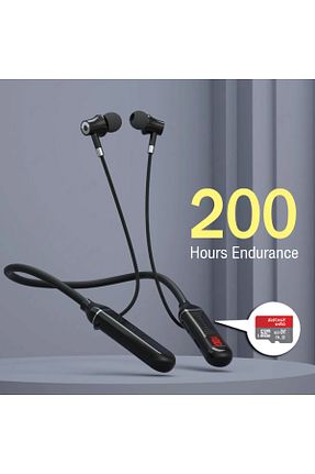 هدست بلوتوث بند گردنی مشکی pukotech - کد 926039866