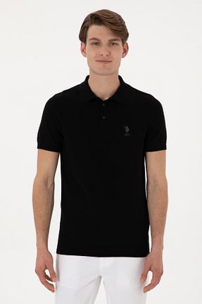 پلیور مشکی مردانه ساده U.S. Polo Assn. - کد 925954551