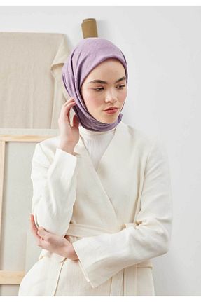 روسری بنفش پلی استر Fresh - کد 695755481