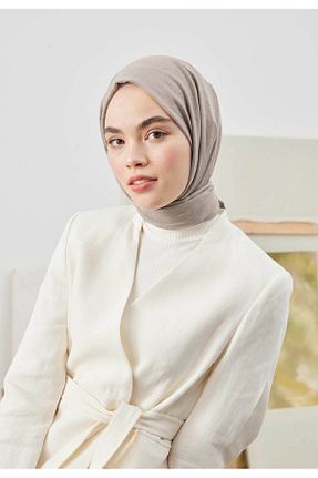 شال بژ زنانه پلی استر Fresh - کد 710928671