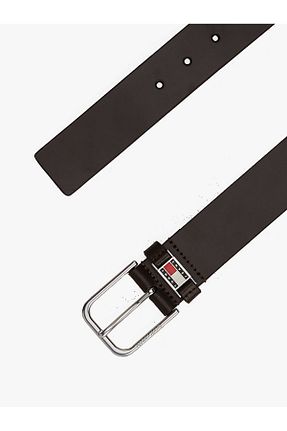 کمربند قهوه ای مردانه چرم خالص Tommy Hilfiger - کد 925953418