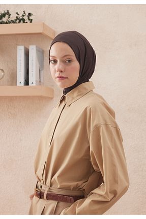شال قهوه ای زنانه Fresh - کد 752673513