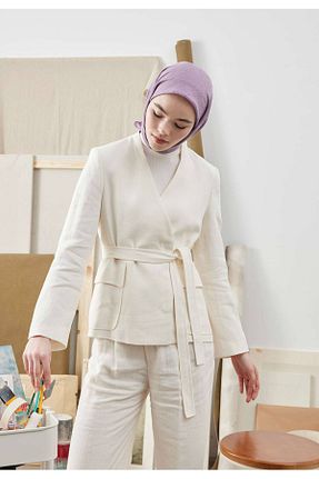 روسری بنفش پلی استر Fresh - کد 695755481