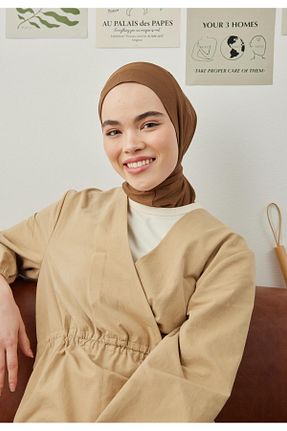 شال قهوه ای زنانه Fresh - کد 696751027