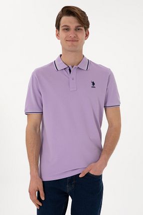 پولوشرت زرشکی مردانه پنبه ای U.S. Polo Assn. - کد 925957143