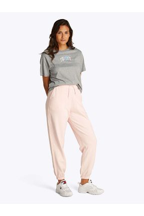 تیشرت طوسی زنانه رگولار Tommy Hilfiger - کد 925953321