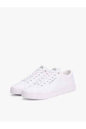 کفش اسنیکر سفید مردانه بند دار Tommy Hilfiger - کد 901396523
