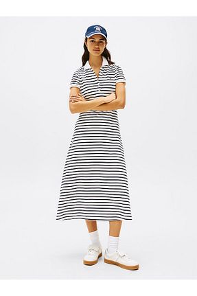 لباس طلائی زنانه بافتنی Tommy Hilfiger - کد 925952804
