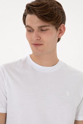 تیشرت سفید مردانه رگولار U.S. Polo Assn. - کد 925954952