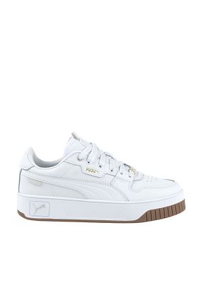 کفش اسنیکر سفید زنانه بند دار Puma - کد 855691357