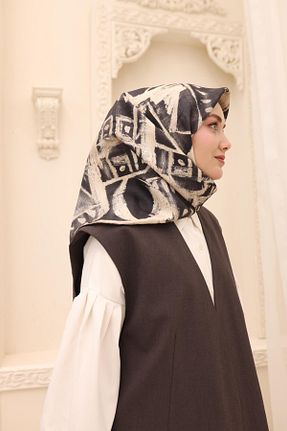 روسری مشکی İpek Tivil Silk Home - کد 922683721