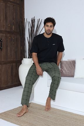 ست لباس راحتی مشکی مردانه ARAS - کد 925964836