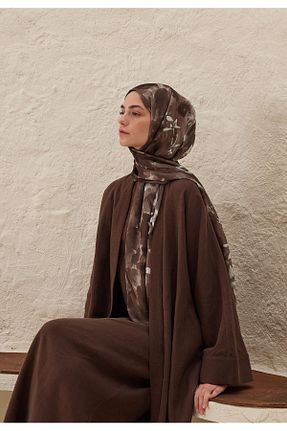 شال قهوه ای مردانه ویسکون Fresh - کد 833546196
