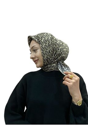 روسری رنگی ساتن Aker - کد 925976072