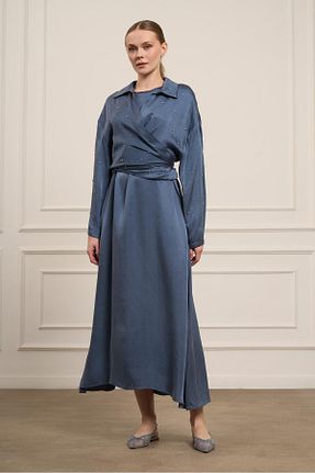 لباس سرمه ای زنانه بافتنی FTZ WOMEN - کد 926062783
