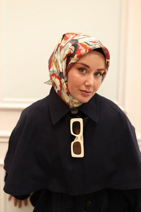 روسری نباتی İpek Tivil Silk Home - کد 919928132