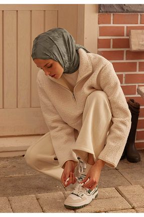شال طوسی زنانه پلی استر Fresh - کد 823708898
