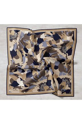روسری قهوه ای İpek Tivil Silk Home - کد 869679691