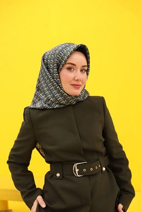 روسری سبز İpek Tivil Silk Home - کد 881273769