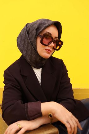 روسری بنفش İpek Tivil Silk Home - کد 881274939
