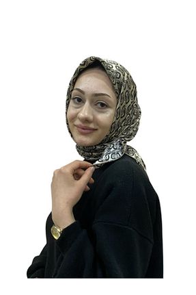 روسری رنگی ساتن Aker - کد 925976072