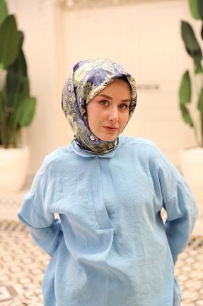 روسری رنگی İpek Tivil Silk Home - کد 926176956