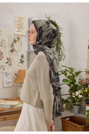 شال طوسی زنانه پنبه پلی استر Fresh - کد 834009410