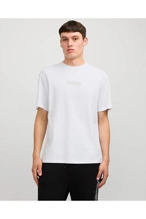 تیشرت سفید مردانه رگولار Jack & Jones - کد 925994594
