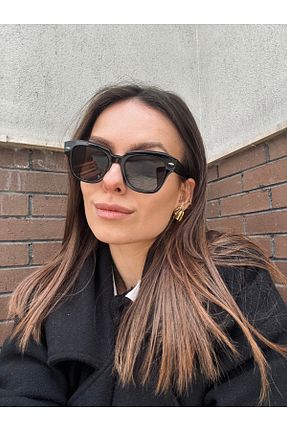 عینک آفتابی مشکی زنانه 49 Goldmine - کد 925982023