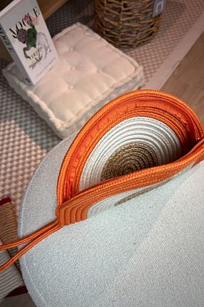 کیف پورتفوی و کلاچ نارنجی زنانه MaVaux - کد 926003409