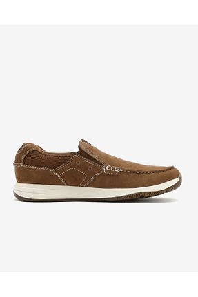 کفش کژوال قهوه ای مردانه چرم خالص CLARKS - کد 891316301
