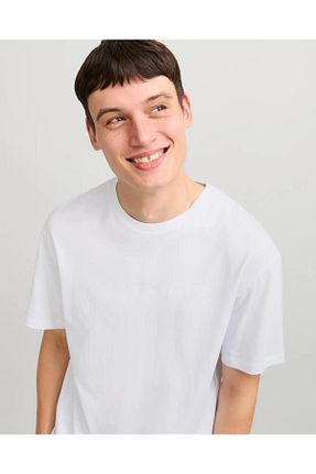 تیشرت سفید مردانه رگولار Jack & Jones - کد 925994594