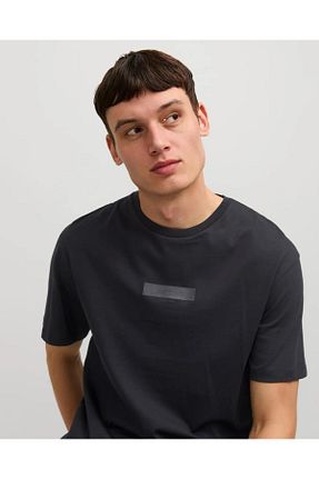 تیشرت مشکی مردانه رگولار Jack & Jones - کد 925987048