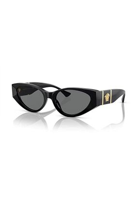 عینک آفتابی مشکی زنانه 55 Versace - کد 784583458