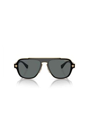 عینک آفتابی طوسی مردانه 56 Versace - کد 35132487