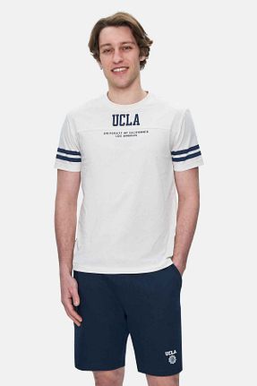 تیشرت نباتی مردانه رگولار Ucla - کد 926009834
